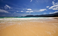 ocean clouds nature beach waves skyscapes 1920x1200 wallpaper 